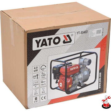 Yato Motopompă 4.0 kW 1300l/min 3"  YT-85403