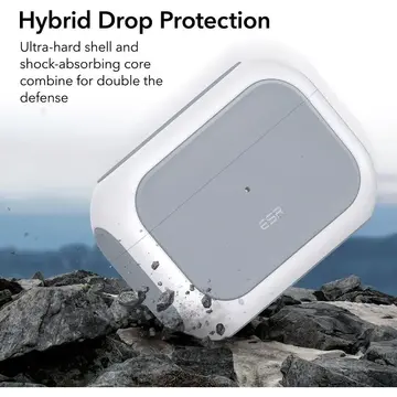 Case ESR Orbit Hybrid for AirPods Pro, Magsafe (white)
