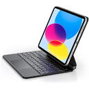 Husa pentru iPad 10 (2022) 10.9 - ESR Rebound Magnetic Keyboard - Black