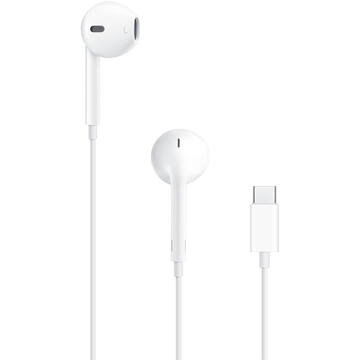 Casti Apple EarPods (USB-C) White