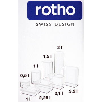 Rotho square container 3,2L LOFT