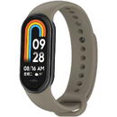 Curea pentru Xiaomi Mi Band 8 / 8 NFC - Techsuit Watchband (W014) - Spare Gray