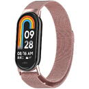 Curea pentru Xiaomi Mi Band 8 / 8 NFC - Techsuit Watchband (W015) - Rose Pink