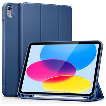Husa pentru iPad 10 (2022) 10.9 - ESR Rebound Pencil - Navy Blue