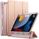 Husa pentru iPad 10.2" (2019 / 2020 / 2021) - ESR Rebound Hybrid Pro - Frosted Pink