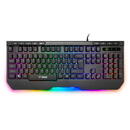 Tastatura Yenkee cu fir USB iluminare RGB YKB 3150 Negru