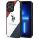 Husa U.S. Polo Assn. US Polo USHCP14XPSO3 iPhone 14 Pro Max 6.7&quot; white/white Tricolor Embossed
