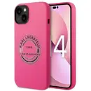 Husa Karl Lagerfeld KLHCP14MSRSGRCF iPhone 14 Plus 6.7 &quot;hardcase pink / pink Silicone RSG