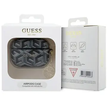 Husa Guess GUAPPGCE4CK case for AirPods Pro - black GCube Charm