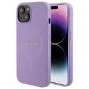 Husa Guess GUHMP15SPSAHMCU iPhone 15 6.1&quot; purple/purple hardcase Saffiano MagSafe