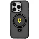 Husa Ferrari FEHMP15SUSCAK iPhone 15 6.1&quot; black/black hardcase Ring Stand 2023 Collection MagSafe