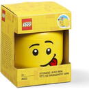 Cutie depozitare LEGO cap minifigurina Silly, mini