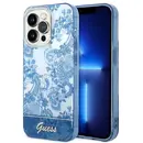 Husa Guess GUHCP14LHGPLHB iPhone 14 Pro 6.1&quot; blue/blue hardcase Porcelain Collection