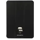 Husa Karl Lagerfeld KLFC11OKMK iPad 11" Pro 2021 Book Cover czarny/black Saffiano Karl Iconic
