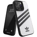 Husa Adidas OR Molded Case PU iPhone 14 Pro 6.1&quot; white-black/white-black 50190