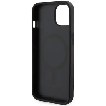 Husa Guess GUHMP14MHGCFSEK iPhone 14 Plus 6.7" black/black hardcase GCube Stripes MagSafe