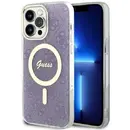 Husa Guess GUHMP14XH4STU iPhone 14 Pro Max 6.7&quot; purple/purple hardcase 4G MagSafe