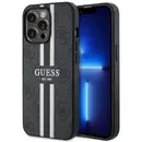 Husa Guess GUHMP13LP4RPSK iPhone 13 Pro / 13 6.1" black/black hardcase 4G Printed Stripes MagSafe