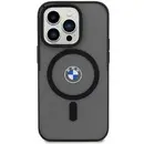 Husa Case BMW BMHMP14MDSLK iPhone 14 Plus 6.7" black/black hardcase Signature MagSafe