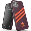 Husa Adidas OR Molded PU case for iPhone 12 / iPhone 12 Pro - maroon-orange