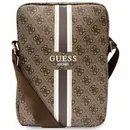 Husa Guess Bag GUTB10P4RPSW 10" brown/brown 4G Stripes Tablet Bag