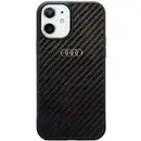 Husa Audi Carbon Fiber iPhone 11 / Xr 6.1&quot; black/black hardcase AU-TPUPCIP11-R8/D2-BK