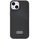 Husa Audi Silicone Case iPhone 14 6.1&quot; black/black hardcase AU-LSRIP14-Q3/D1-BK