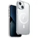 Husa Uniq Combat case iPhone 14 6.1" Magclick Charging transparent/dove satin clear