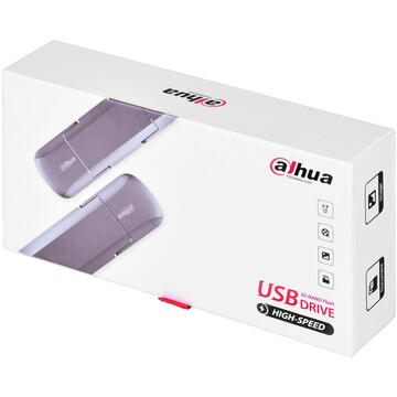 Memorie USB DAHUA 128 GB, USB 3.2 Gen 2, Negru metalizat