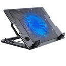 TECHLY Cooler pentru laptop de 17.3" Negru