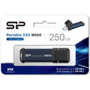 SSD Extern Silicon Power MS60 250GB USB 3.2 Albastru