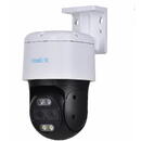 Camera de supraveghere Reolink IP 4K, 2.8 + 8 mm, lumina alba / IR 15 m TRACKMIX POE PTZ White