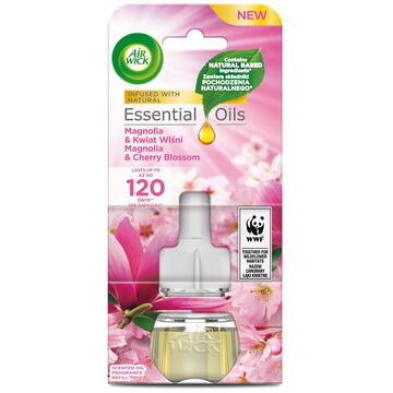 Air Wick Electric Magnolia and Cherry Blossom 19ml Refill