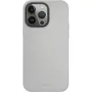 Husa Uniq Lino Hue iPhone 15 Pro Max 6.7&quot; case Magclick Charging light gray/chalk gray