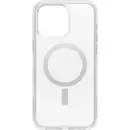 Husa Otterbox Symmetry Clear Plus - protective case for iPhone 15 Pro Max compatible with MagSafe (clear)