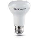 V-Tac BEC LED R63 E27 8W 3000K ALB CALD, CIP SAMSUNG