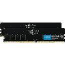 Memorie Crucial DDR5 - 64GB - 5600 - CL - 46 (2x 32 GB) dual kit, RAM (black, CT2K32G56C46U5, INTEL XMP, AMD EXPO)