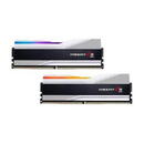 Memorie G.Skill DDR5 - 48GB - 8000 - CL - 40 (2x 24 GB) dual kit, RAM (silver, F5-8000J4048F24GX2-TZ5RS, Trident Z5 RGB, INTEL XMP)