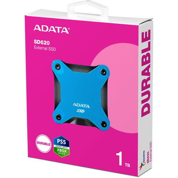 SSD Extern A-Data SD620 SSD 512G U3.2A Albastru