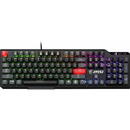 Tastatura MSI mecanica Keyboard RGB Vigor GK41 Dusk LR US Negru