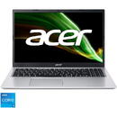 Notebook Acer Aspire 3 A315-58 cu procesor Intel® Core™ i5-1135G7 pana la 4.2 GHz, 15.6", Full HD, 8GB DDR4, 512GB SSD, Intel® Iris® Xe Graphics, No OS, Silver