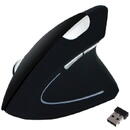 Mouse rebeltec Mouse wireless, optic 2.4Ghz, 1600dpi, Negru