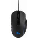 Mouse Gembird Mouse gaming RX500, cu fir, RGB, laser, 7200dpi, Negru