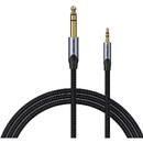Accesorii Audio Hi-Fi Vention BAUHD TRS 3.5mm Male to Male 6.35mm Audio Cable 0.5m Gray