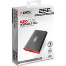 SSD Extern EMTEC X210 256GB USB 3.2 Gen2 4K Negru