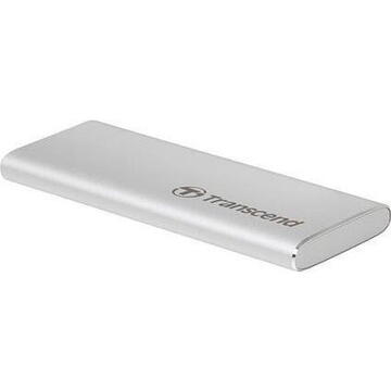 SSD Extern Transcend ESD260C 1TB USB3.1 Type-C Argintiu