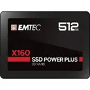 SSD EMTEC 512GB 3D NAND X160 2.5 INCH Intern bulk