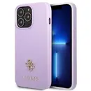 Husa Guess GUHCP13XPS4MU iPhone 13 Pro Max 6.7&quot; purple/purple hardcase Saffiano 4G Small Metal Logo