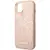 Husa Guess GUHMP14SSAPSTP iPhone 14 6.1" pink/pink hardcase Peony Logo Plate MagSafe