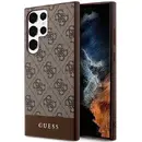 Husa Guess GUHCS23LG4GLBR S23 Ultra S918 brown/brown hardcase 4G Stripe Collection